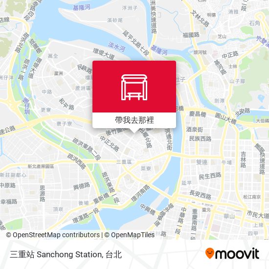 三重站 Sanchong Station地圖