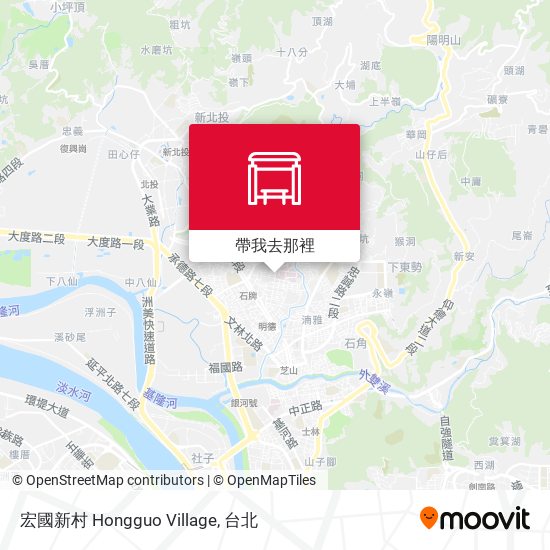 宏國新村 Hongguo Village地圖