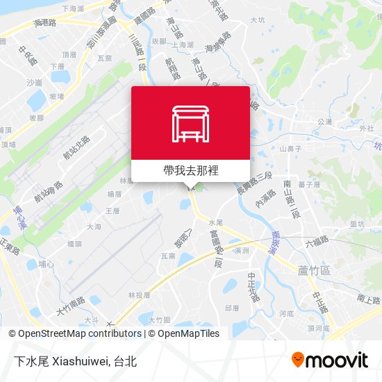 下水尾 Xiashuiwei地圖