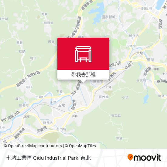 七堵工業區 Qidu Industrial Park地圖