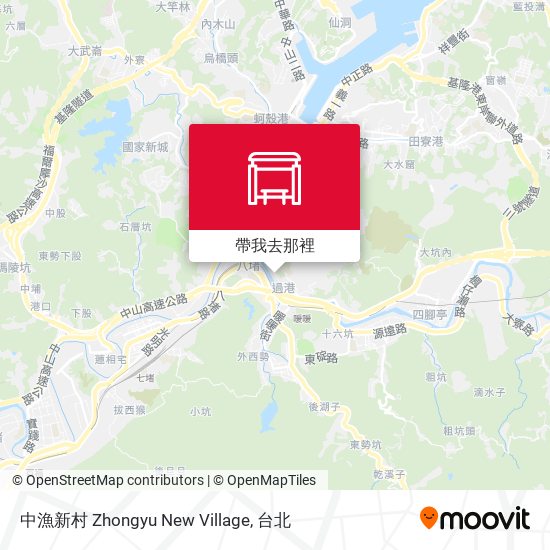 中漁新村 Zhongyu New Village地圖