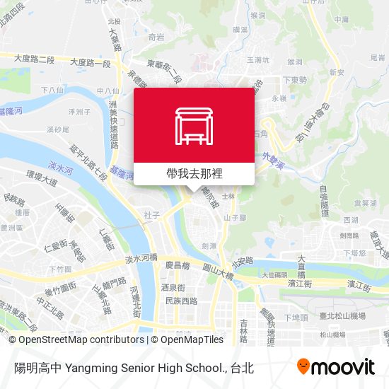 陽明高中 Yangming Senior High School.地圖