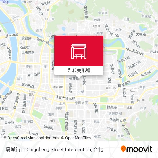 慶城街口 Cingcheng Street Intersection地圖