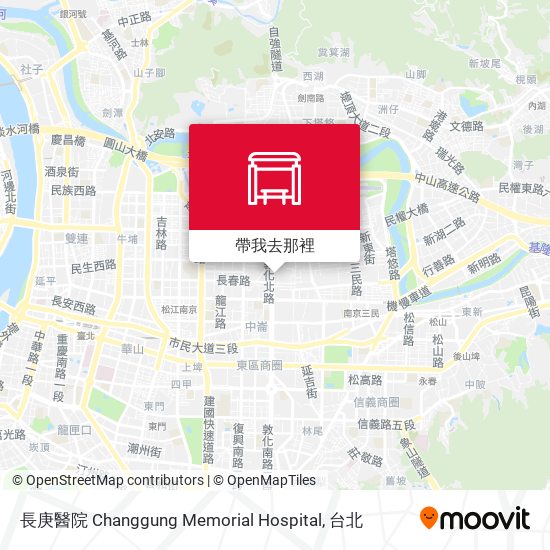 長庚醫院 Changgung Memorial Hospital地圖