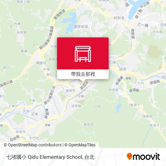 七堵國小 Qidu Elementary School地圖
