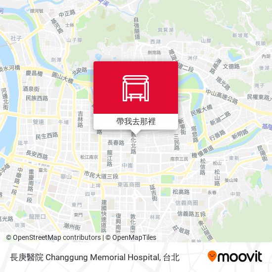 長庚醫院 Changgung Memorial Hospital地圖