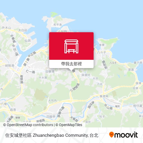 住安城堡社區 Zhuanchengbao Community地圖
