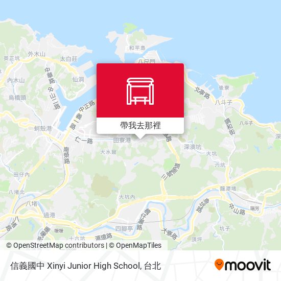 信義國中 Xinyi Junior High School地圖