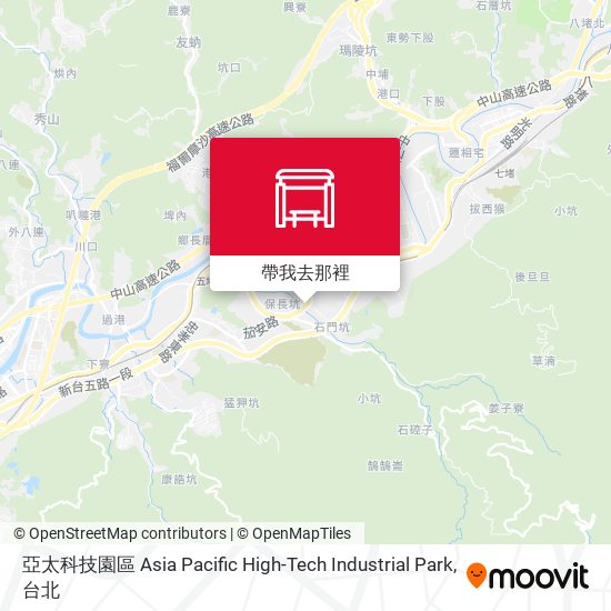 亞太科技園區 Asia Pacific High-Tech Industrial Park地圖