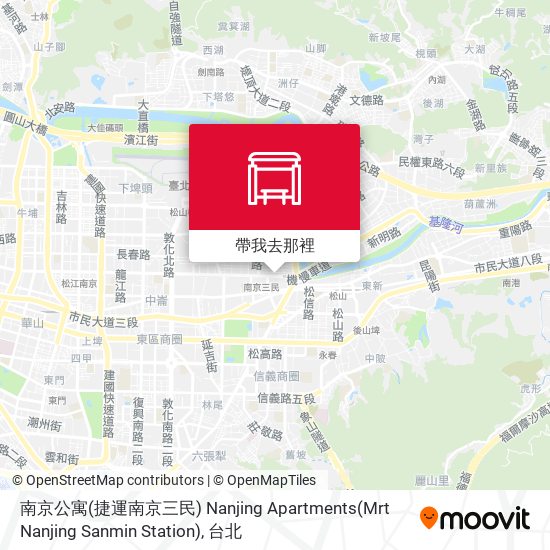 南京公寓(捷運南京三民) Nanjing Apartments(Mrt Nanjing Sanmin Station)地圖