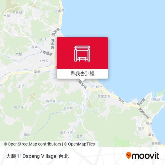 大鵬里 Dapeng Village地圖