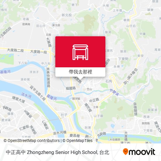 中正高中 Zhongzheng Senior High School地圖