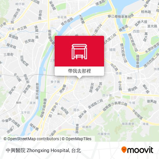 中興醫院 Zhongxing Hospital地圖
