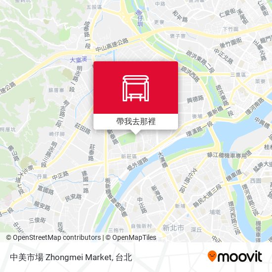 中美市場 Zhongmei Market地圖