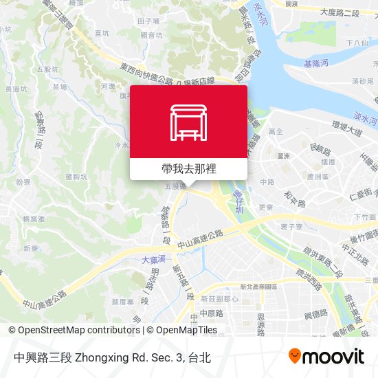 中興路三段 Zhongxing Rd. Sec. 3地圖