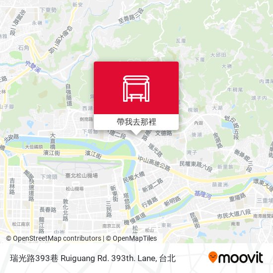瑞光路393巷 Ruiguang Rd. 393th. Lane地圖