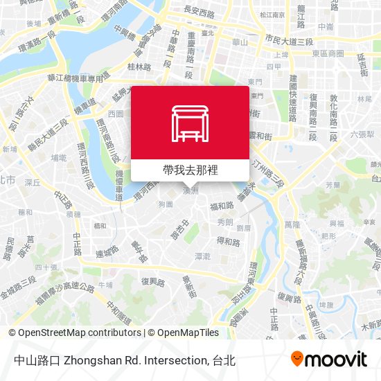 中山路口 Zhongshan Rd. Intersection地圖