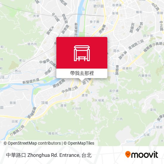 中華路口 Zhonghua Rd. Entrance地圖