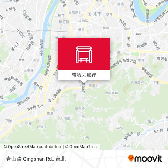 青山路 Qingshan Rd.地圖