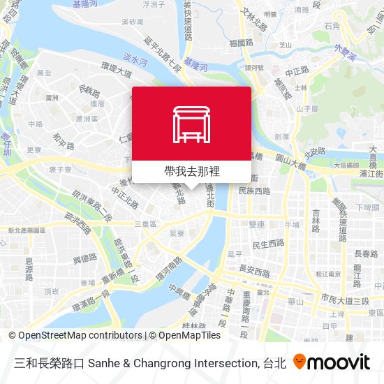 三和長榮路口 Sanhe & Changrong  Intersection地圖
