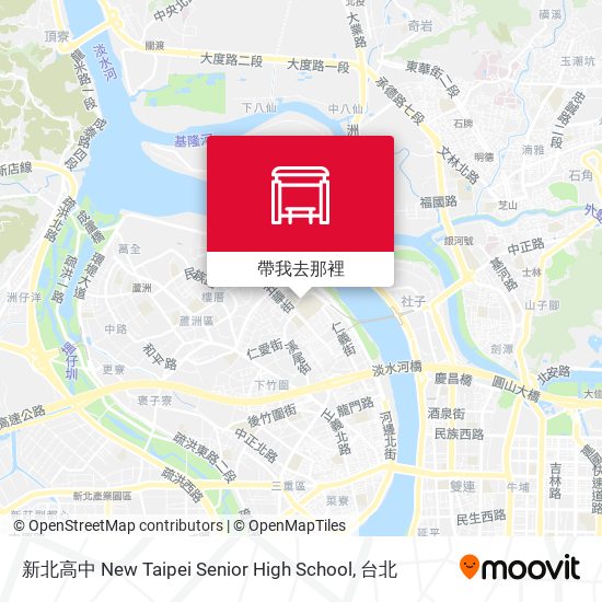 新北高中 New Taipei Senior High School地圖