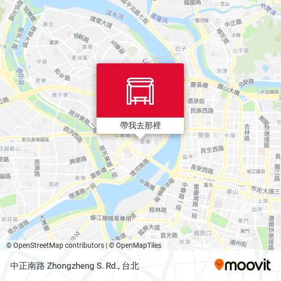 中正南路 Zhongzheng S. Rd.地圖