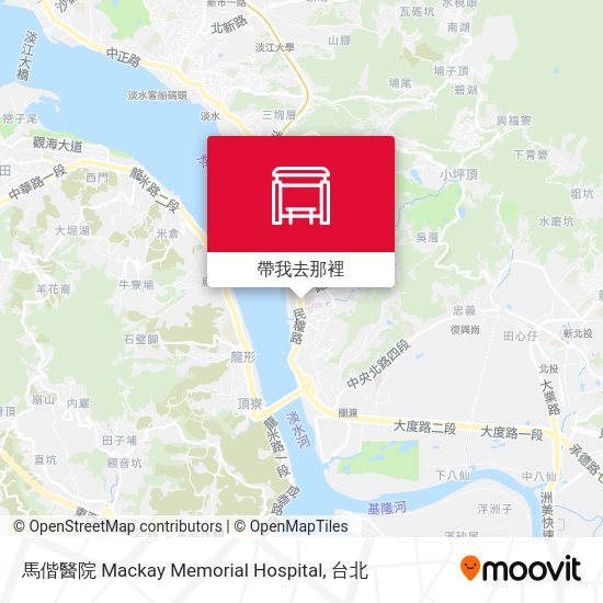 馬偕醫院一 Mackay Memorial Hospital 1地圖