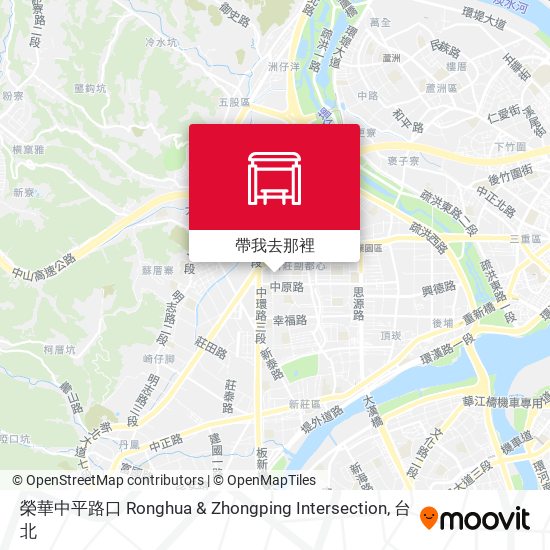 榮華中平路口 Ronghua & Zhongping Intersection地圖