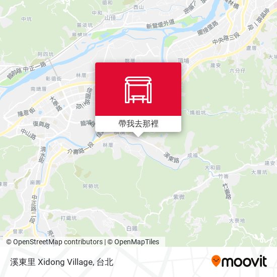 溪東里 Xidong Village地圖