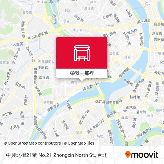 中興北街21號 No.21 Zhongxin North St.地圖