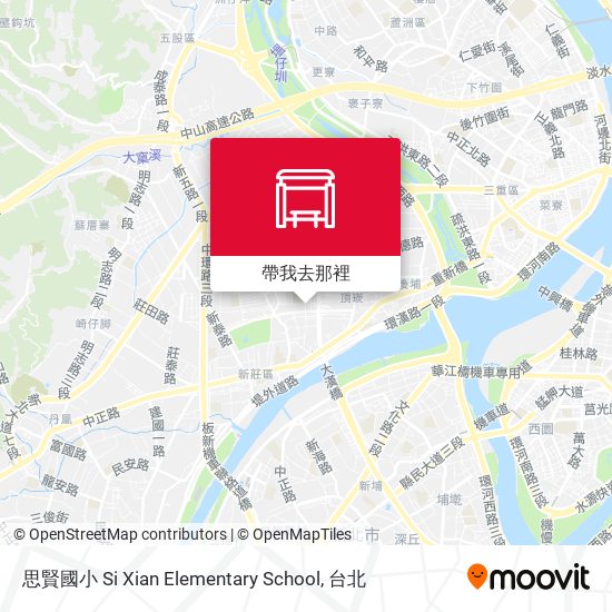 思賢國小 Si Xian Elementary School地圖