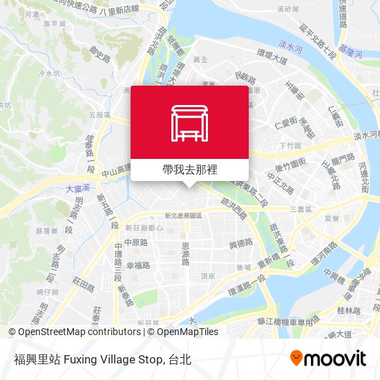 福興里站 Fuxing Village Stop地圖