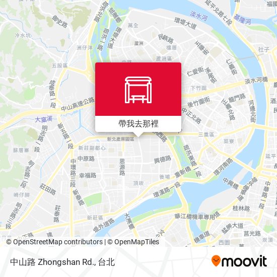 中山路 Zhongshan Rd.地圖