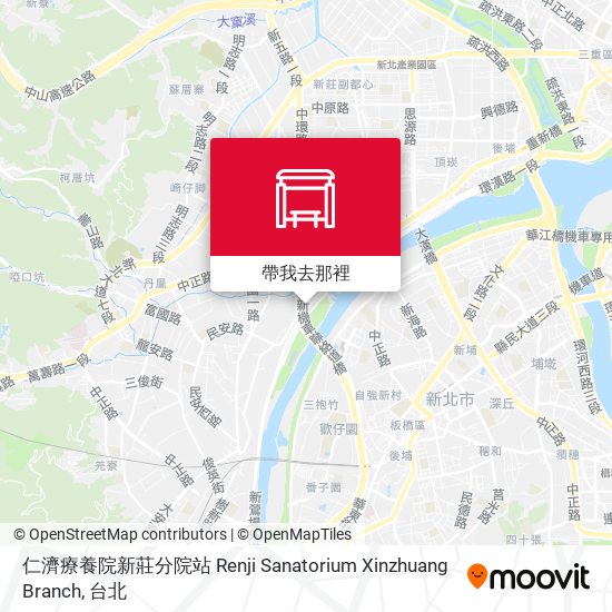 仁濟療養院新莊分院站 Renji Sanatorium Xinzhuang Branch地圖
