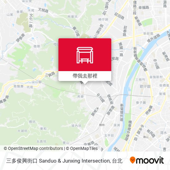 三多俊興街口 Sanduo & Junxing Intersection地圖