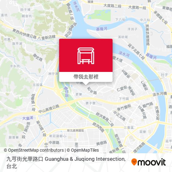九芎街光華路口 Guanghua & Jiuqiong Intersection地圖