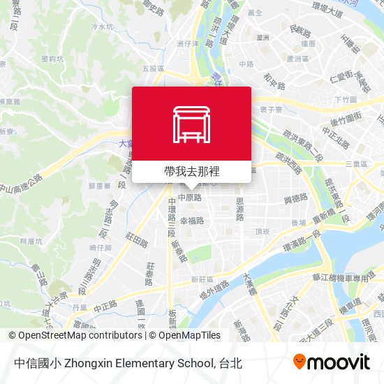 中信國小 Zhongxin Elementary School地圖