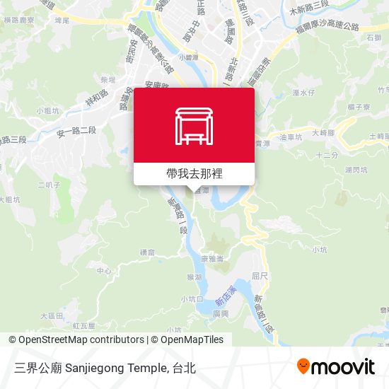 三界公廟 Sanjiegong  Temple地圖