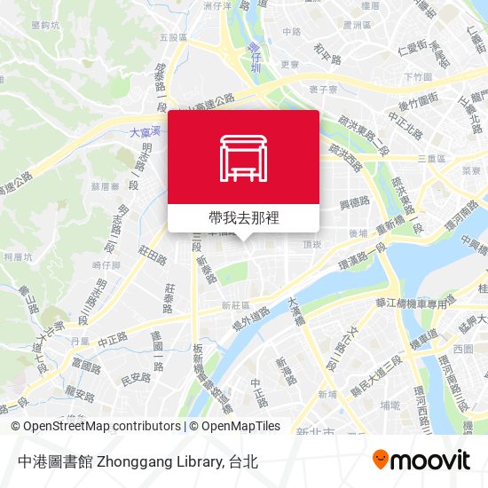 中港圖書館 Zhonggang Library地圖
