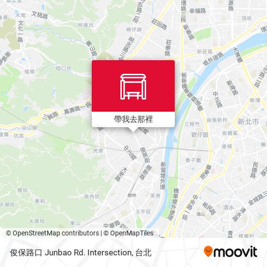 俊保路口 Junbao Rd. Intersection地圖