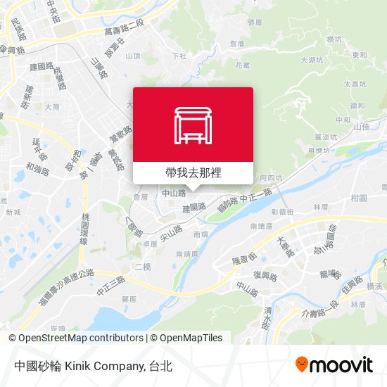 中國砂輪 Kinik Company地圖