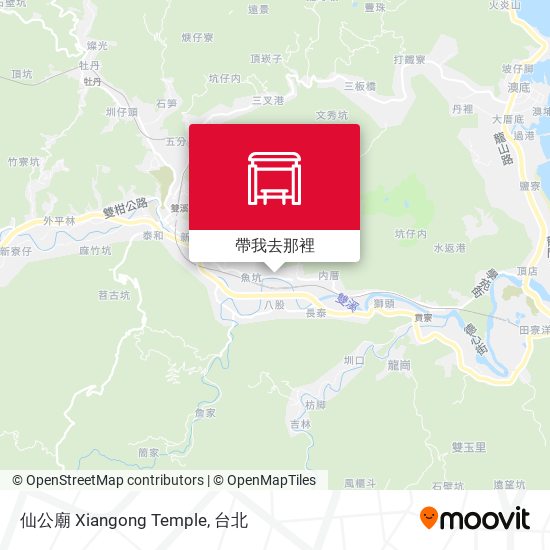 仙公廟 Xiangong Temple地圖
