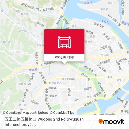 五工二路五權路口 Wugong 2nd Rd.&Wuquan Intersection地圖