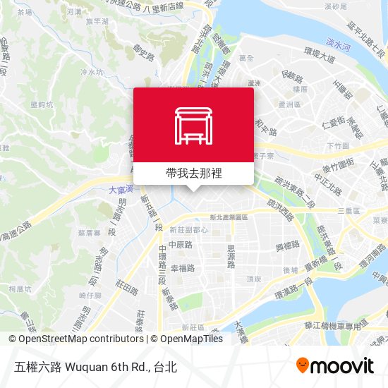 五權六路 Wuquan 6th Rd.地圖