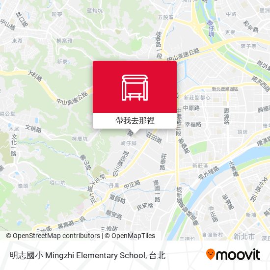 明志國小 Mingzhi Elementary School地圖