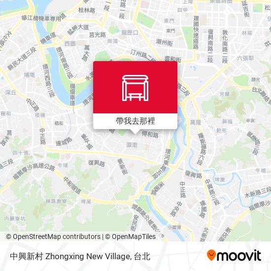 中興新村 Zhongxing New Village地圖
