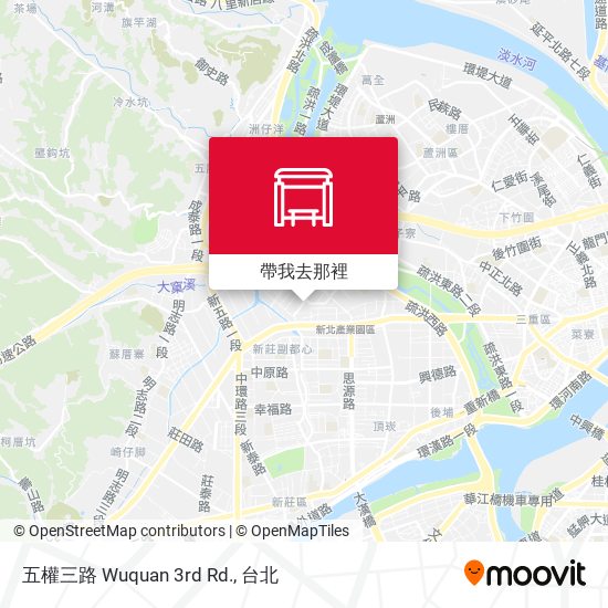 五權三路 Wuquan 3rd Rd.地圖