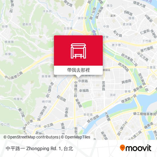 中平路一 Zhongping Rd. 1地圖