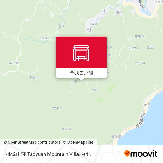 桃源山莊 Taoyuan Mountain Villa地圖