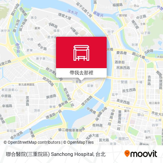 聯合醫院(三重院區) Sanchong Hospital地圖